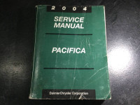 2004 Chrysler Pacifica CS Service Repair Manual FWD AWD 3.5L V6