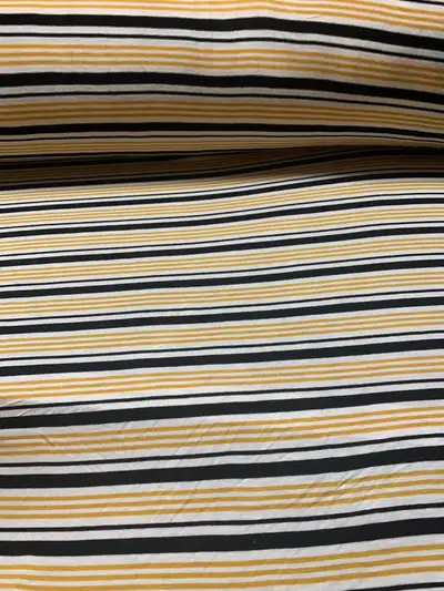 Roll of Rayon/Spandex Striped Jersey , View more