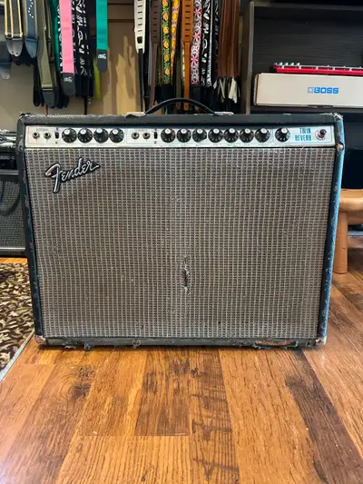 Fender Twin Reverb Amp-Vintage Mid 70s, View more
