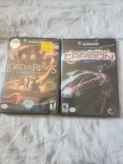 Jeux gamecube Très bonne condition Texter téléphoner 438 406 6380