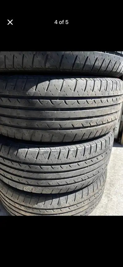 Whole set for $150 Used tires has about 2-3 season left on them. Pickup in orleans If ad is up it is...
