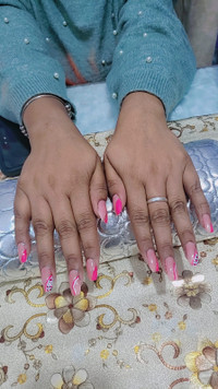 Nail salon & training  / acrylic / gel nail / temporary nails/  