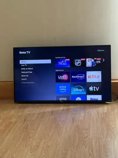 40” Roku tv w/ wall mount, View more
