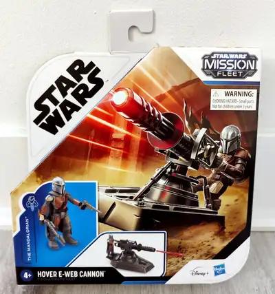 HASBRO STAR WARS MISSION FLEET HOVER E-WEB CANNON, View more