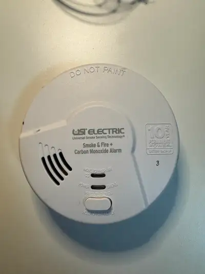 USI Hardwired Fire, Smoke and CO Detector, View more