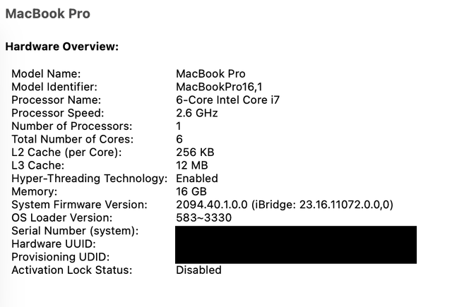 2019 MacBook Pro 16'' MINT in Laptops in City of Montréal - Image 6