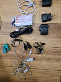 Various cables and adapters