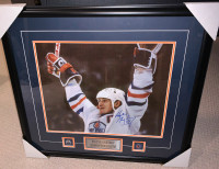 Wayne Gretzky Framed signed Edmonton Oilers - 16 x 20 Photo