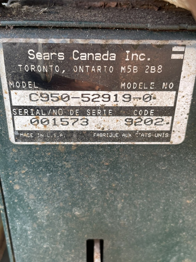 Craftsman Snowblower Snowblowers Ottawa Kijiji