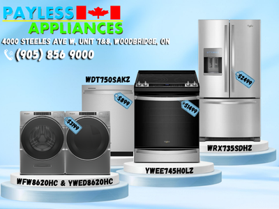 Payless Appliances Weekly Special Deals On Brand Name Appliances, View more