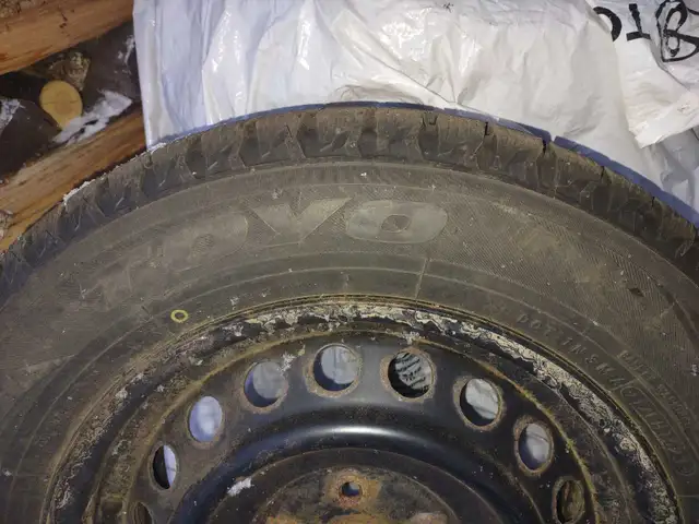 winter tires on rims for sale 205-65-R16 in Tires & Rims in Petawawa - Image 3