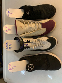 Four Pair of Michael Jordan Shoes Men 
