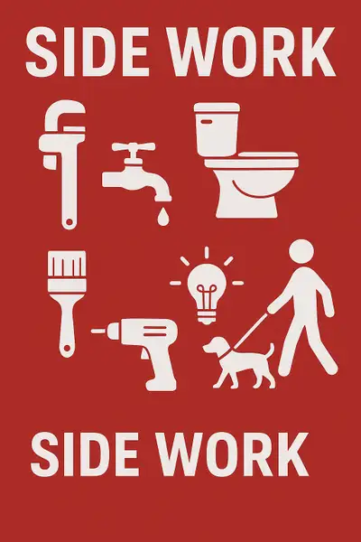 Hard worker looking for some side work. Power Engineer by trade, 18 years oil and gas and constructi...