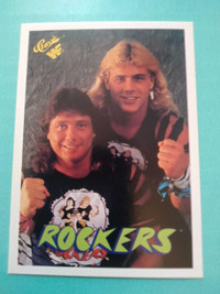 1990 The Rockers WWF wrestling classic trading card in like new 