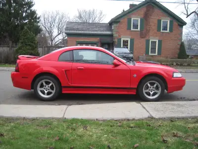 1999 Ford Mustang in very good condition, not winter driven so no rust. 3.8 L V6. After market air i...
