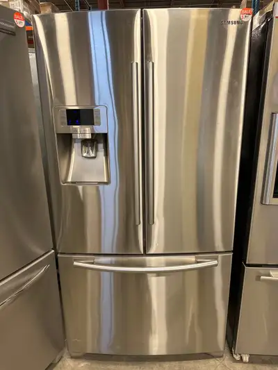 Samsung 36”, counter depth, French door fridge 