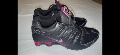 Vintage Nike Shox NZ Womens 8 us Black-Plum Running Sneakers, View more