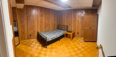 The rooms are furnished with all the basic amenities. There are shared dining , kitchen and a washro...