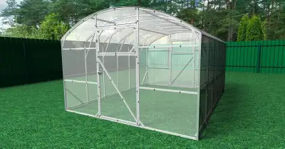 Greenhouse/6mm twinwall polycarbonate, View more