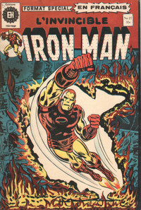 ÉDITIONS HERITAGE L'INVINCIBLE IRON MAN # 27  1974 / ÉTAT NEUF