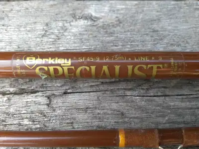 Vintage Berkley SPECIALIST SF45-9 FT  2 Pc Fly Rod In Excellent, View more