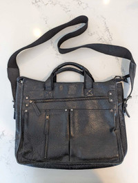 Black Laptop Bag from Danier Leather 