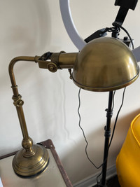 Pottery Barn office lamp 