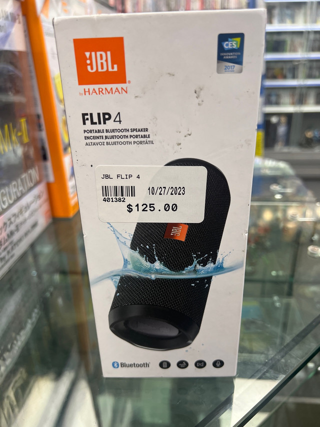 JBL FLIP4 portable bluetooth speaker NEW in Speakers in City of Toronto