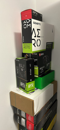 PC Components and Graphics Cards (Box Only)