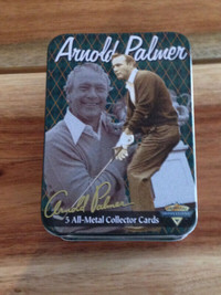 Arnold Palmer 5 All-Metal Collector Cards