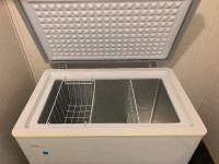 1 yr old 5.1 cft Danby freezer for sale