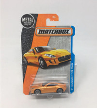 Matchbox 2016 MBX Adventure City '15 Jaguar F-Type Coupe Orange