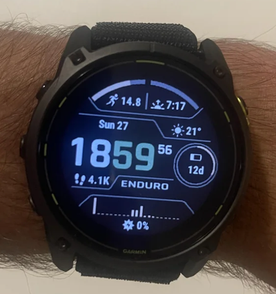 Selling my Garmin Enduro 3. This is the gold standard for anyone who needs a watch that never dies....