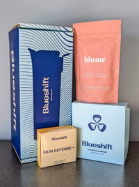 Blueshift Smart Water Bottle - Gift Set