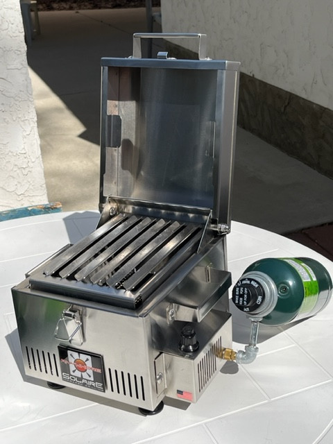 Solaire Anywhere Mini Personal Infrared Gas Grill And Propane in BBQs & Outdoor Cooking in Saskatoon - Image 2