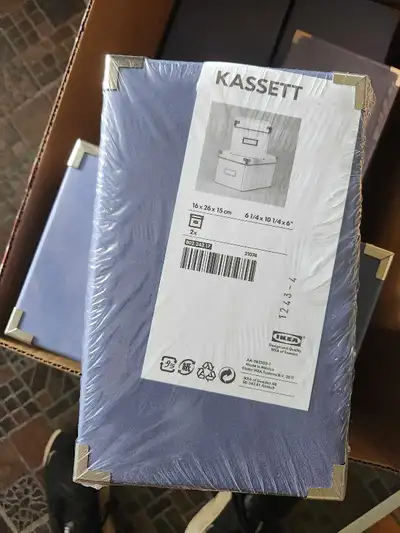Boites de rangement Kassett Ikea, View more