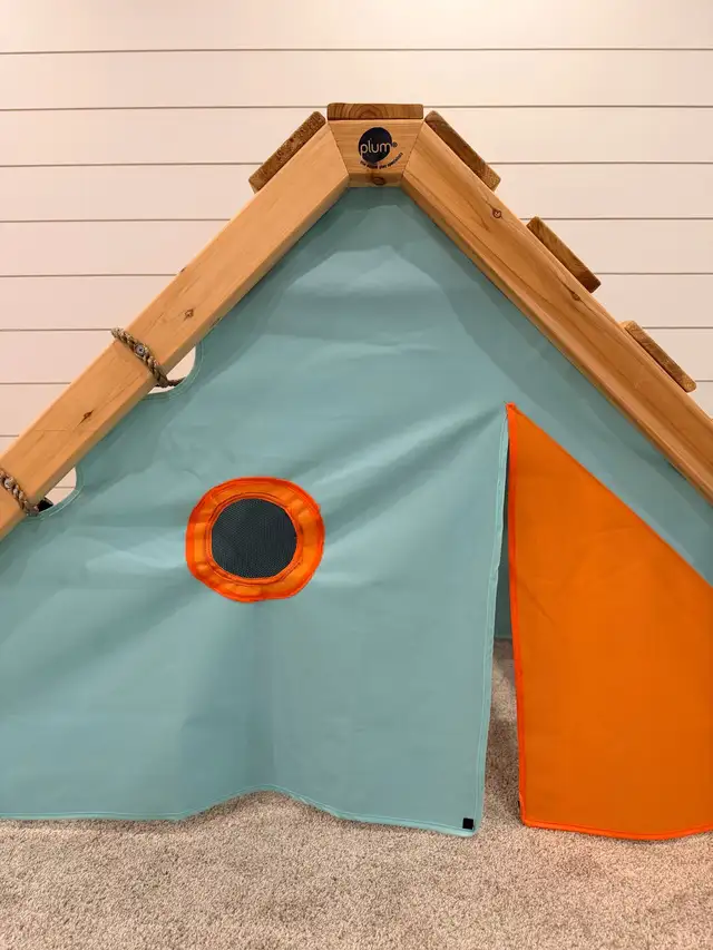 Plum Wooden Play Centre Tent with Slide used Indoors in Toys in Ottawa - Image 3
