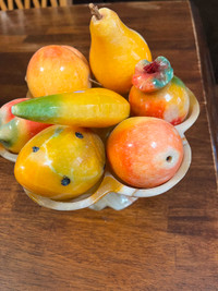 Marble Fruit Bowl