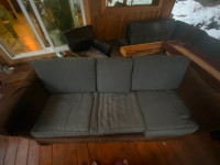 Double pull out sofa