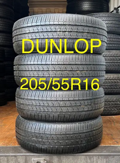 205/55R16 Dunlop Enasave 01 A/S ** NO INSTALL SERVICE ** I DO NOT OFFER INSTALLATION ** 4 NEW TAKE O...