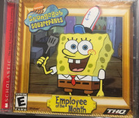Spongebob Squarepants "Employee of the Month"  CD-ROM PC game