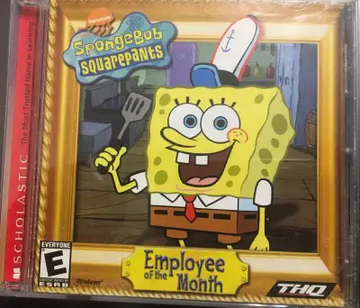 Spongebob Squarepants "Employee of the Month"  CD-ROM PC game, View more