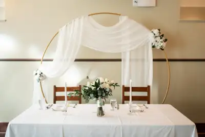 Wedding arch 6.6ft, View more