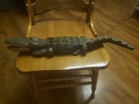  CROCODILE WOOD CARVED