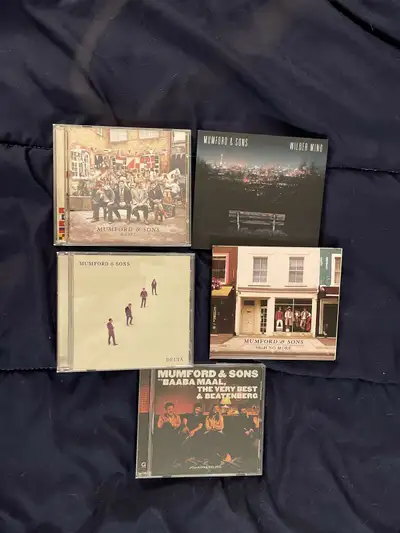 Mumford & Sons CD's $5.00 each, View more