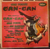 CAN - CAN Vinyl LP - 1953 Orig. Broadway Soundtrack Cole Porter