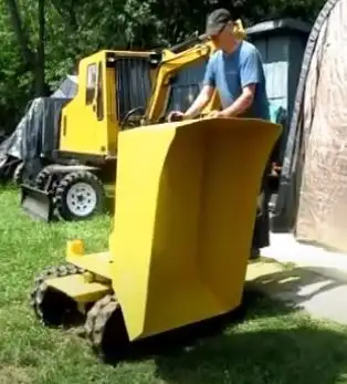 12 HP DIESEL MINI DUMP TRUCK, View more