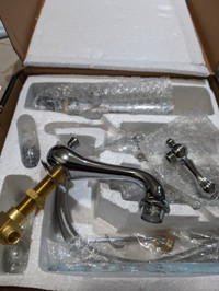 Bathroom Faucet with Drain Assembly. MSRP 222