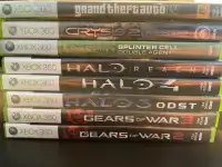 Xbox 360 - Lot de jeux vidéo