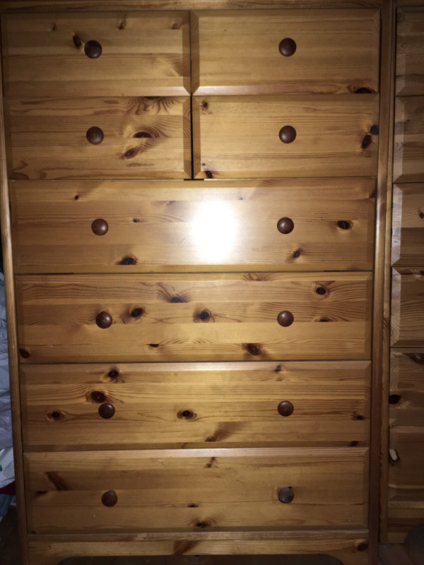 IKEA :: Fjord chest of drawers {solid pine} dans Commodes et armoires  à Ville de Montréal
